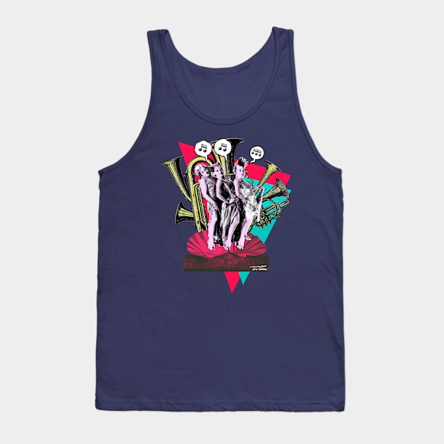 The punk Three Graces, by Maximiliano Lopez Barrios Tank Top by Grafixo Sur